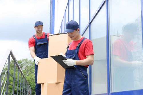 A local van service supporting a residential move in Highbury