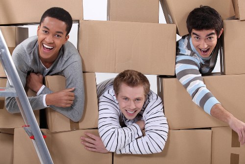 Office removals team planning a move in Highbury