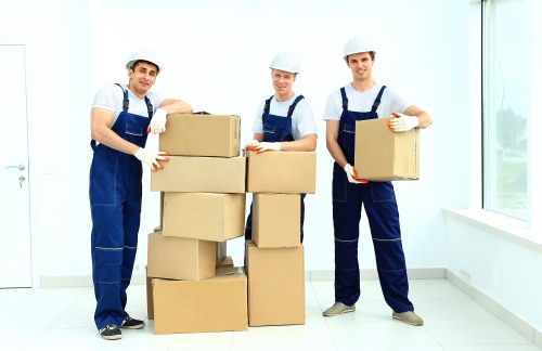 Professional packing services for a Highbury home move