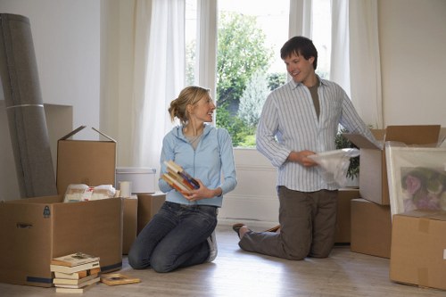 Man and van removals for a North London home move