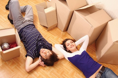 Careful furniture loading by Highbury house movers